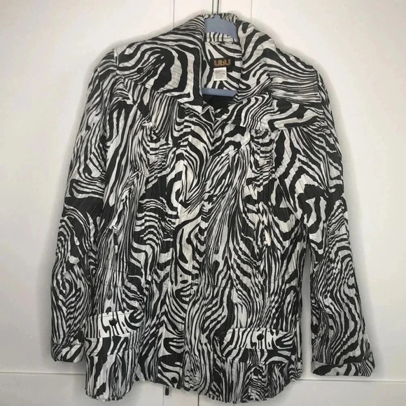 UBU Zebra Print Jacket - Picture 1 of 9